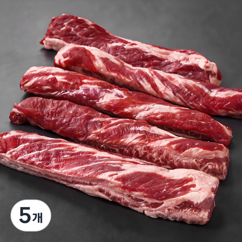 미국산 소갈비살 리테일팩(원육) (냉장), 0.8kg, 5개