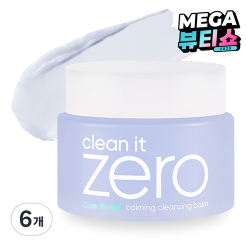 바닐라코 클린 잇 제로 카밍 클렌징밤, 100ml, 6개
