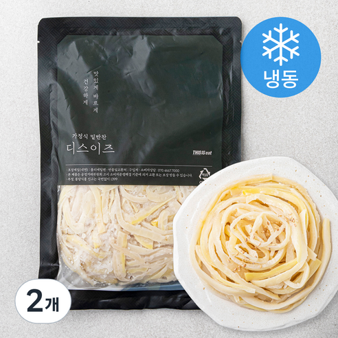 디스이즈 도라지볶음 (냉동), 500g, 2개