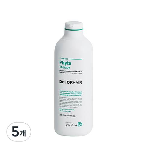 닥터포헤어 피토테라피 샴푸, 750ml, 5개
