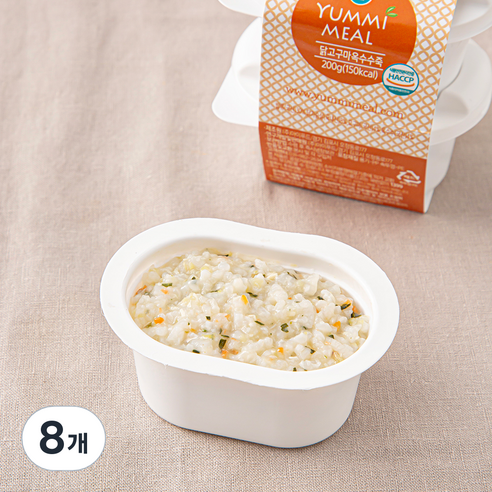 얌이밀 중기 2단계 만7~12개월 이유식, 100g, 8개, 혼합맛(닭고기/고구마/옥수수)