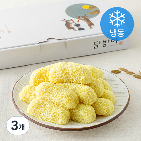달방아 바나나향찰떡 (냉동), 40g, 3개, 22개입