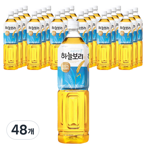웅진 하늘보리, 1.5L, 48개