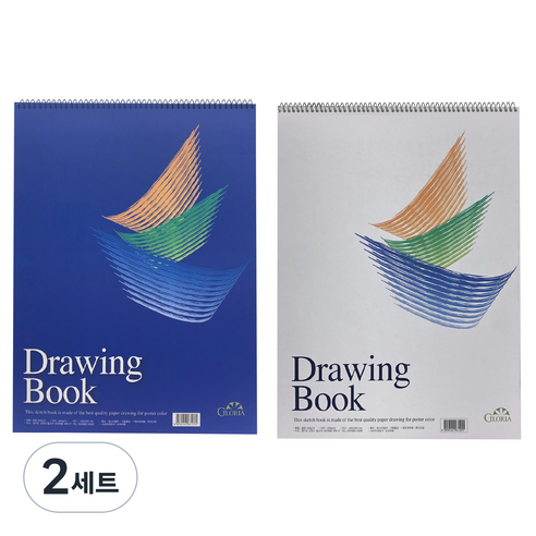 원진 아트플러스 스케치북 랜덤발송 200g x 2p, 5절, 18매, 2세트