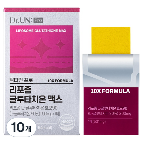 뉴트리 닥터언 프로 리포좀 글루타치온 맥스 30p, 15.9g, 10개