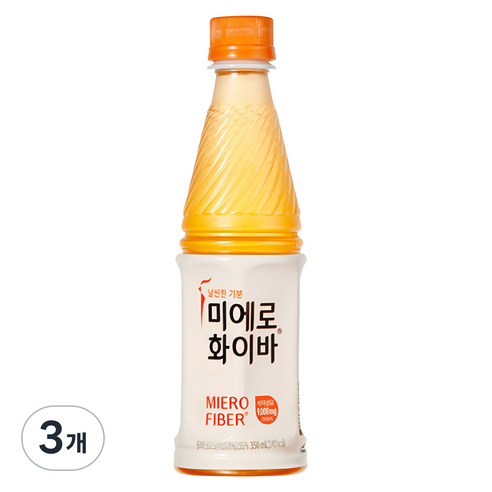 미에로화이바 PET, 350ml, 3개