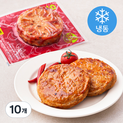 네네치킨 네꼬닭 닭가슴살 오트밀 스테이크 아라비아따맛 (냉동), 100g, 10개