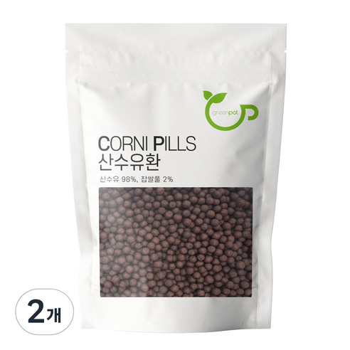 그린팟 산수유 환, 2개, 300g