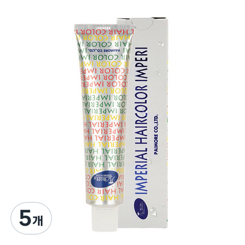 파이모아 임페리얼 헤어칼라 염모제 1제 90g, 옐로우계열 GY-9, 5개
