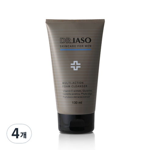 닥터이아소 멀티액션 폼클렌저 130ml, 4개