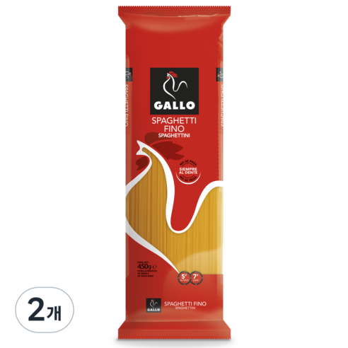 갈로 스파게티니, 450g, 2개