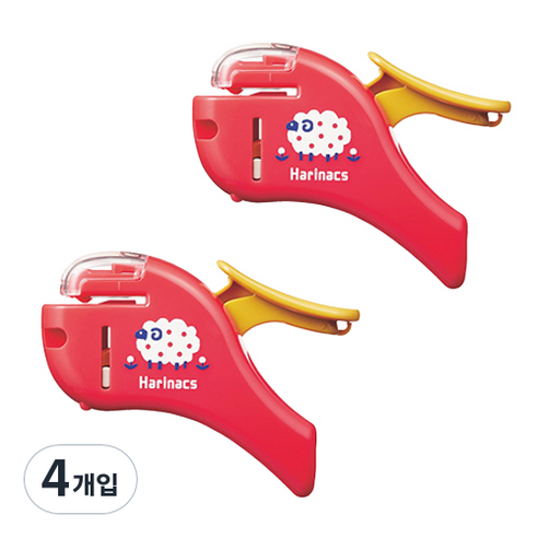 고쿠요 하리낙스 5매용 스테플러, 양무늬, 4개입