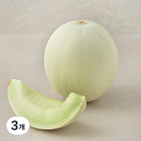 허니듀 메론, 1.3kg, 3개