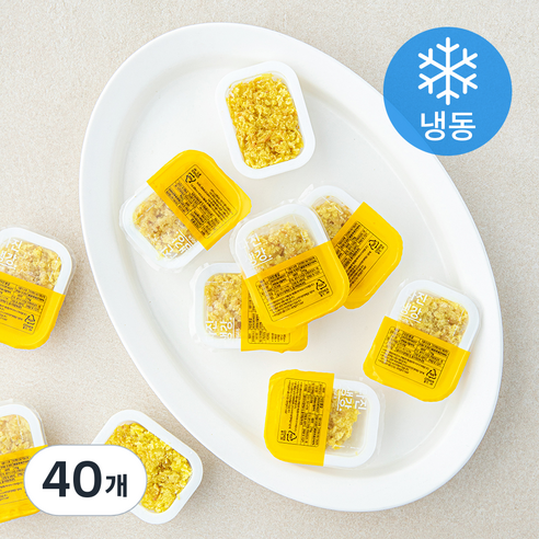맛템 국내산 다진 생강 (냉동), 15g, 40개