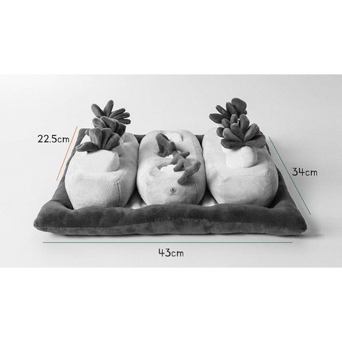 딩동펫 반려동물 노즈워크 장난감 당근밭 34 x 43 cm, 1개