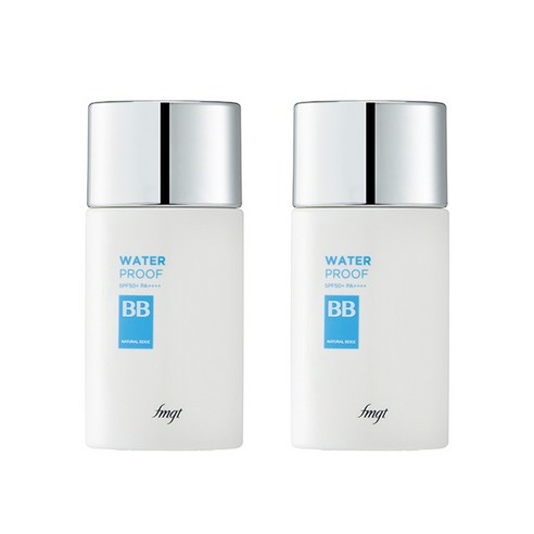 더페이스샵 워터 프루프 BB크림 SPF50+ PA++++, V201애프리콧베이지, 50ml, 2개