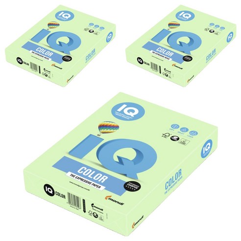 몬디 IQ Color 색상용지 MG28 미디엄그린 80g, A4, 1500매