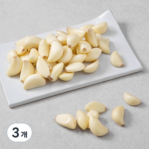 곰곰 국내산 창녕 깐마늘, 300g, 3개