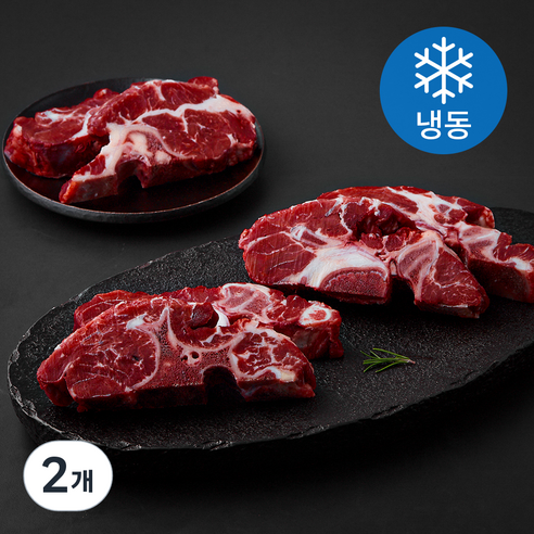 6다이닝 호주산 소목뼈 (냉동), 2kg, 2개