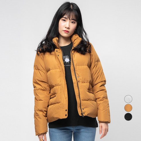 캐럿 여성용 헤비 덕다운 자켓