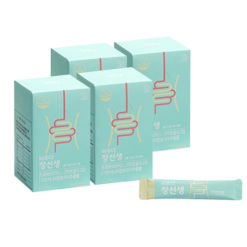 위드온 비우다 장선생 유산균 + 유산균먹이 + 다이어트 올인원, 3.5g, 120개