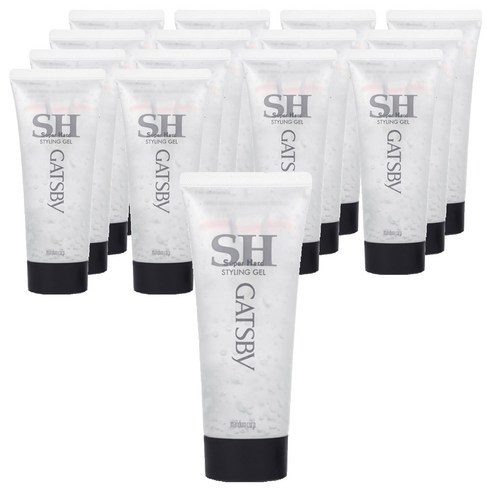 갸스비 수퍼하드 스타일링 헤어젤, 200g, 15개