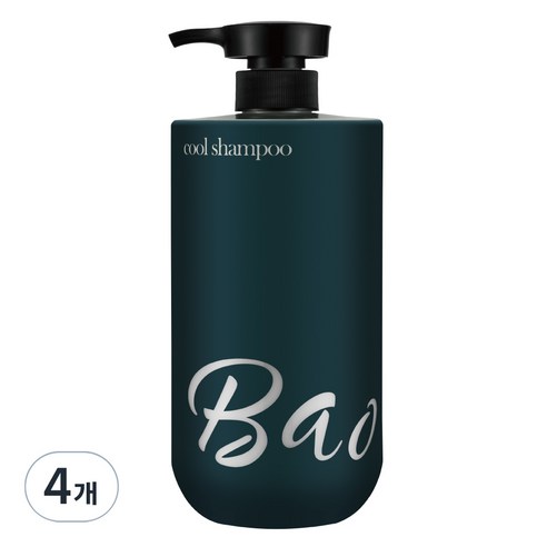 라온 바오밥 프리미엄 단백질 쿨샴푸 그린허브, 930ml, 4개