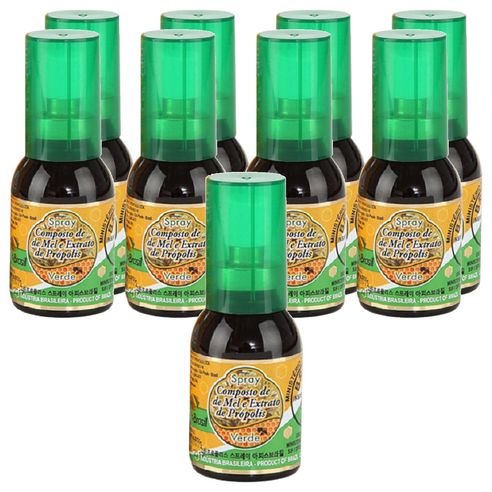 아피스브라질 그린 프로폴리스 스프레이, 30ml, 9개