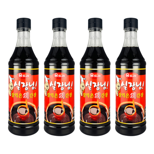 움트리 실장님 잘익은 회간장, 950g, 4개