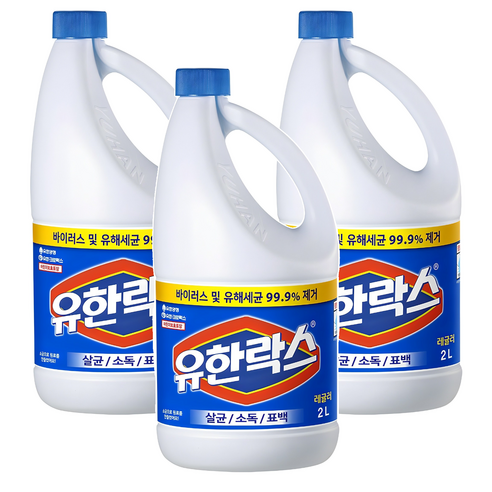 유한락스 레귤러, 2L, 3개