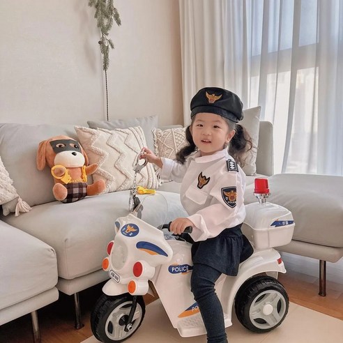 아이의 꿈을 현실로, 대호토이즈 유아용 경찰 오토바이 승용완구 탐험기 유아전동오토바이