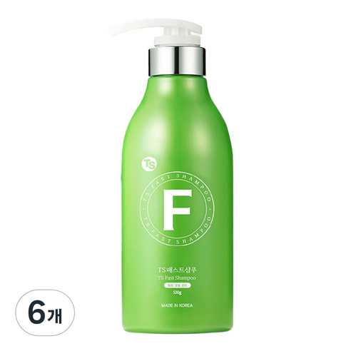 TS 패스트 샴푸 라벤더향, 500g, 6개
