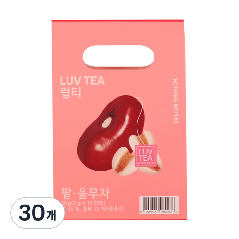럽티 팥 팥율무차 티백, 2g, 30개, 30개