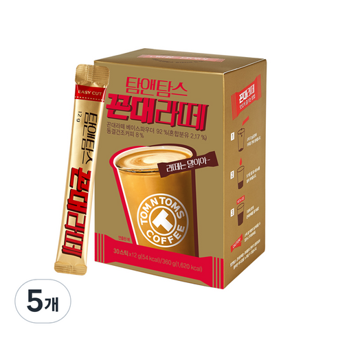 탐앤탐스 꼰대 라떼 스틱, 30개입, 5개, 12g