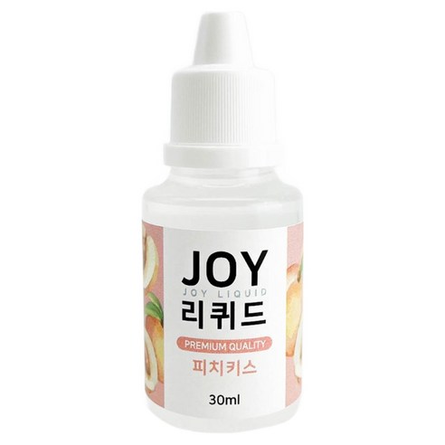 아로마조이 조이리퀴드 슬라임 향료 30ml, 1개, 피치키스
