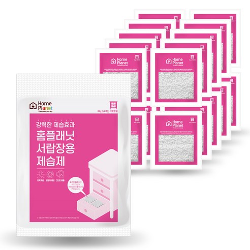 홈플래닛 서랍형 젤타입 습기제거제, 45g, 60개