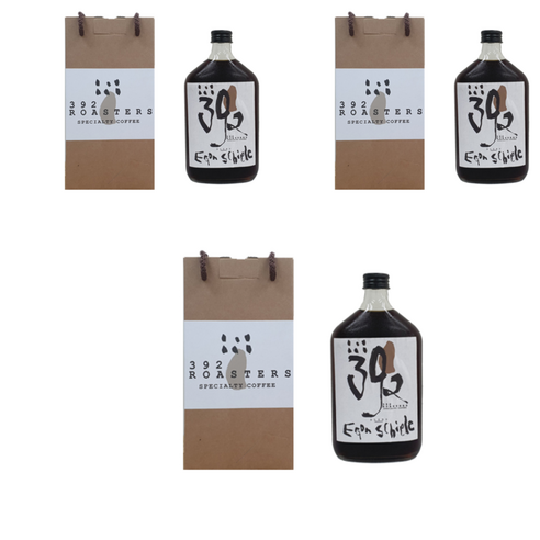 392로스터스 콜드브루 에곤 쉴레 더치커피, 450ml, 3개, 1개입