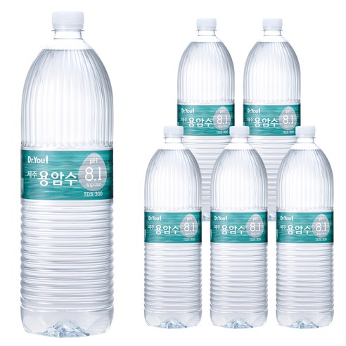 오리온 닥터유 제주용암수, 2L, 6개
