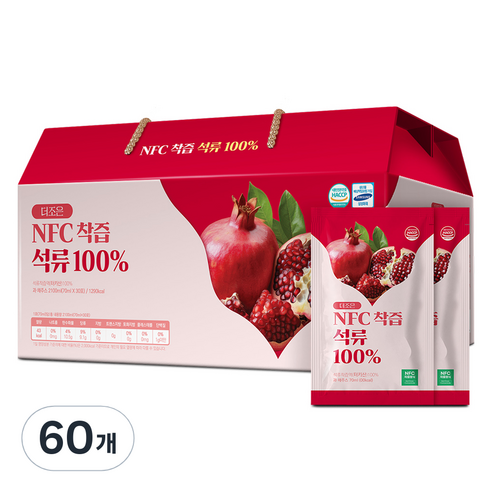 더존건강 더조은 NFC착즙 석류 100, 70ml