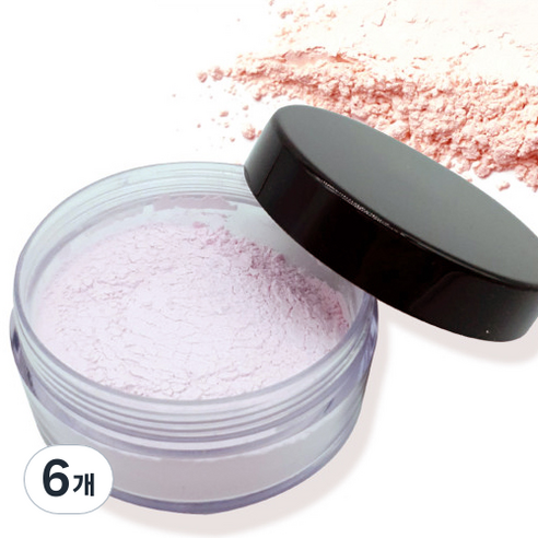 세르고 페이스 파우더 25g, NO 6 핑크, 6개