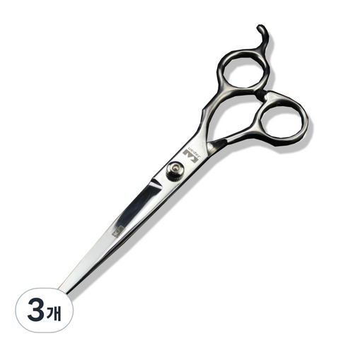 선동상사 플랫 커트 미용 장가위 19cm, 3개