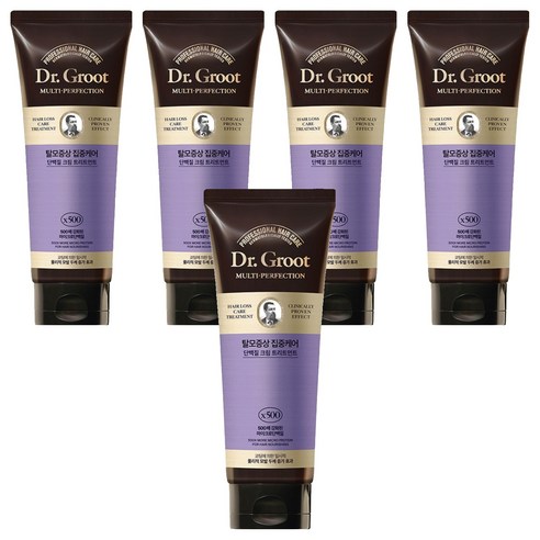 닥터그루트 멀티퍼펙션 탈모케어 단백질 크림 트리트먼트, 250ml, 5개
