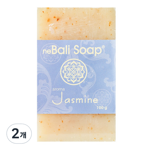 Bali Soap 발리비누 aroma Jasmine, 100g, 2개