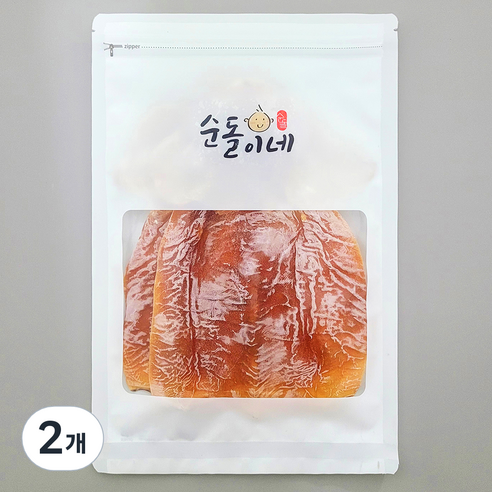순돌이네 마른오징어 몸통, 2개, 120g