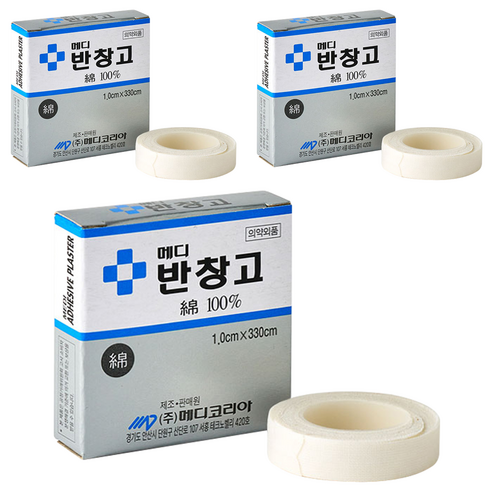 메디코리아 면반창고 소형, 3개
