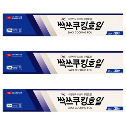 삼아삭스호일 싹쓰쿠킹호일, 30m, 3개