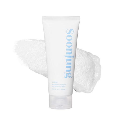 에뛰드 순정 약산성 5.5 폼 클렌저, 150ml, 2개