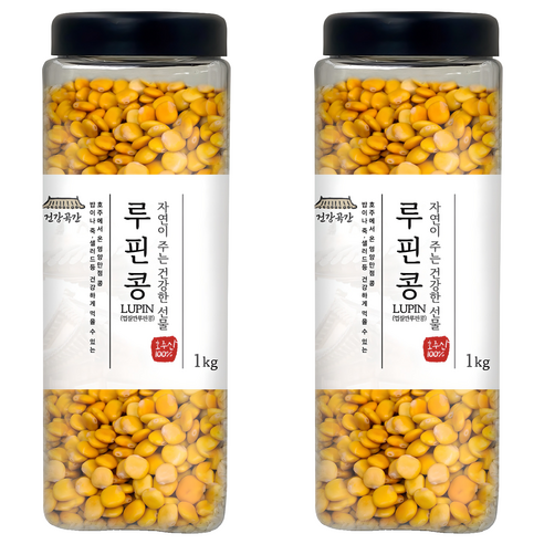 건강곡간 루핀콩, 1kg, 2개
