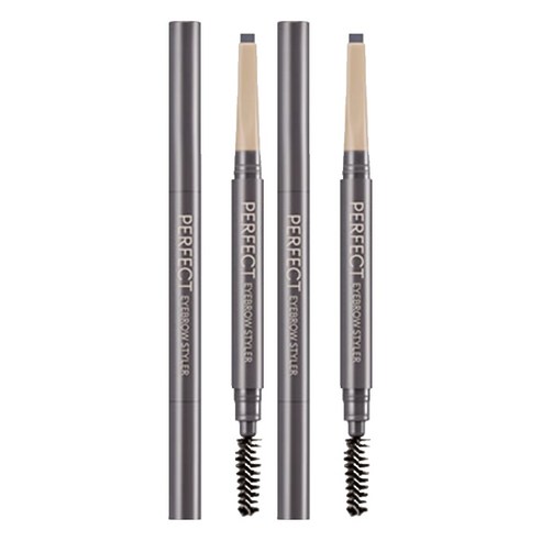 미샤 퍼펙트 스타일러 아이브로우 오토펜슬 0.15g, 그레이브라운, 2개