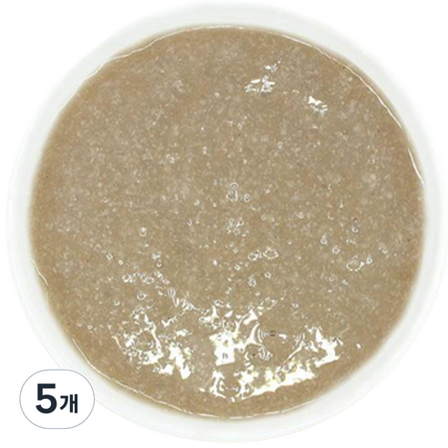 짱죽 유아용 실온이유식 초기 묽은죽 7개월부터, 한우콜라비, 160g, 5개